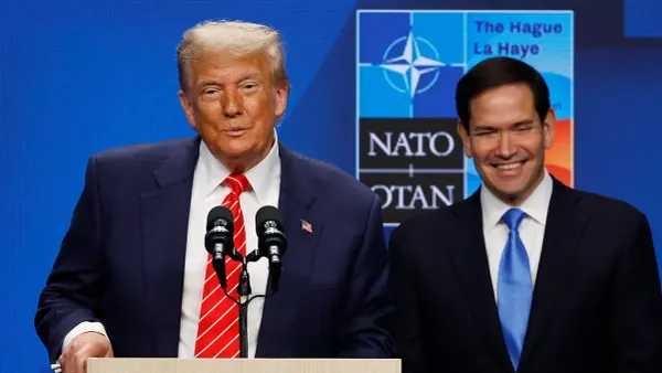 US ties NATO protection to loyalty to Trump