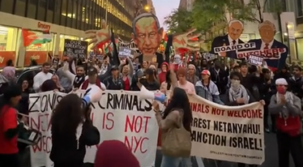 104 arrested outside the UN as dozens of delegations walk out on Netanyahu, who faces an ICC warrant over Gaza war crimes