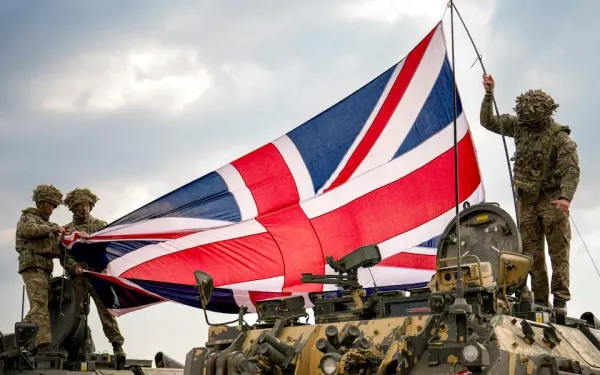 Russia declared British military sites as targets. UK response has been 10 days of silence.