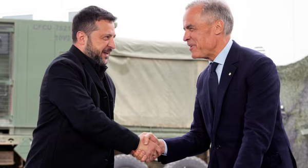Canada and Ukraine sign historic 100-year partnership, new drone era begins