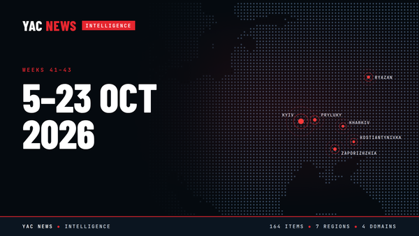 Cluster warheads over Kyiv, a wider Gulf war and Africa's drone wars: global security, 5–23 October