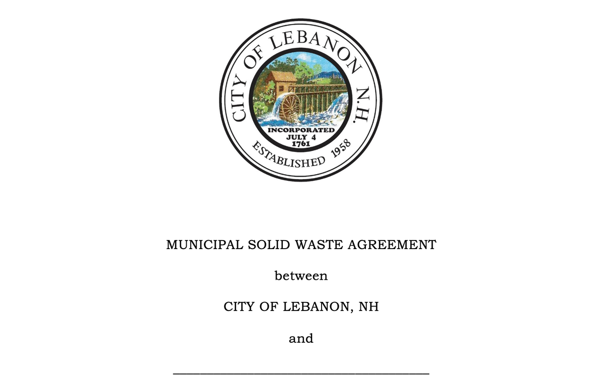 Lebanon asks Towns to sign new landfill agreement