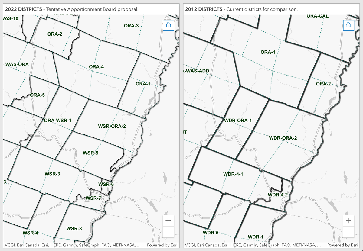 Proposed one-seat House districts would impact Thetford
