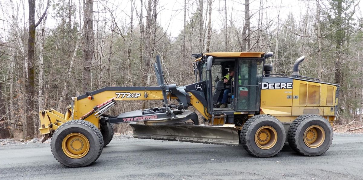 It's road grading season!