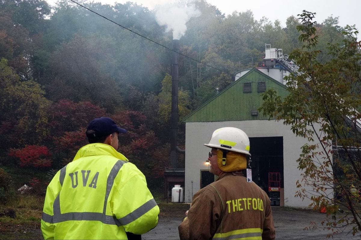 Fire at Pompanoosuc Mills