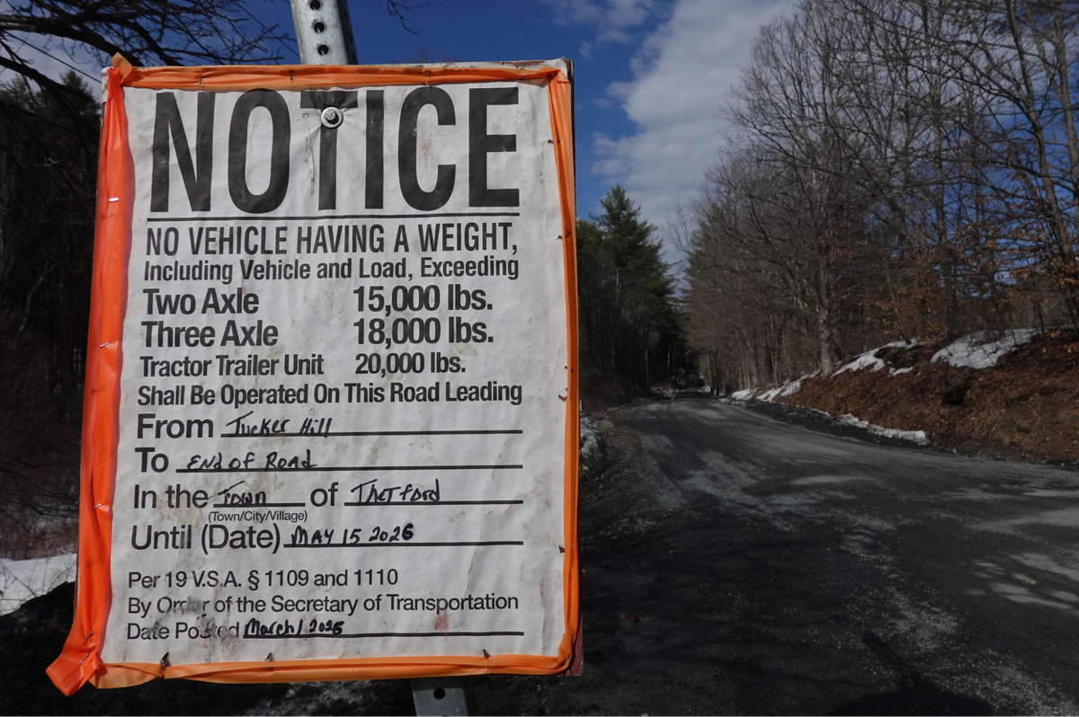 Dirt roads posted — blame thixiotropy