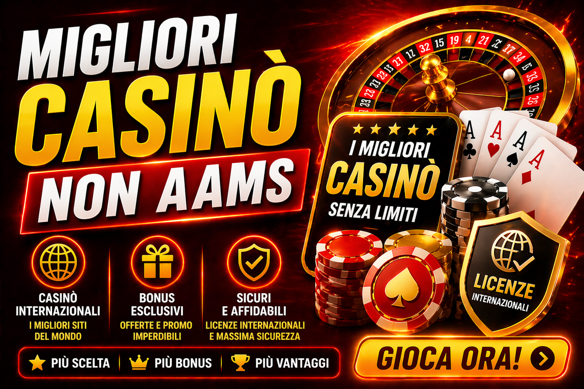 Migliori Casinò Non AAMS nel 2026