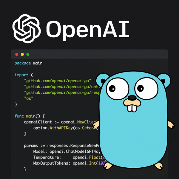 Using the OpenAI Responses API with the official Go SDK