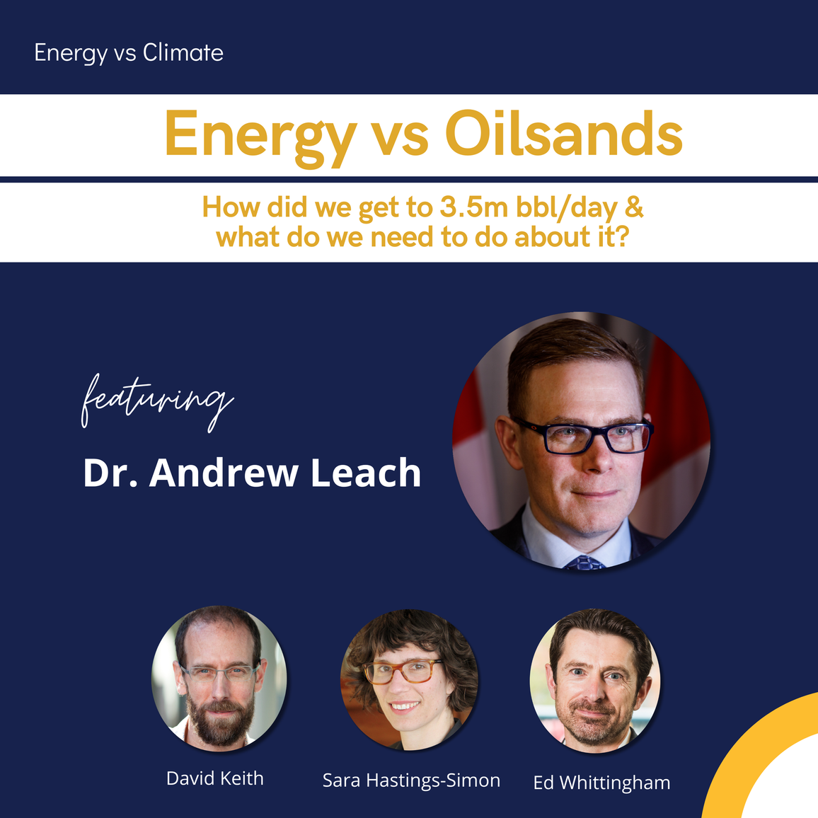 Energy vs Oilsands with Dr. Andrew Leach