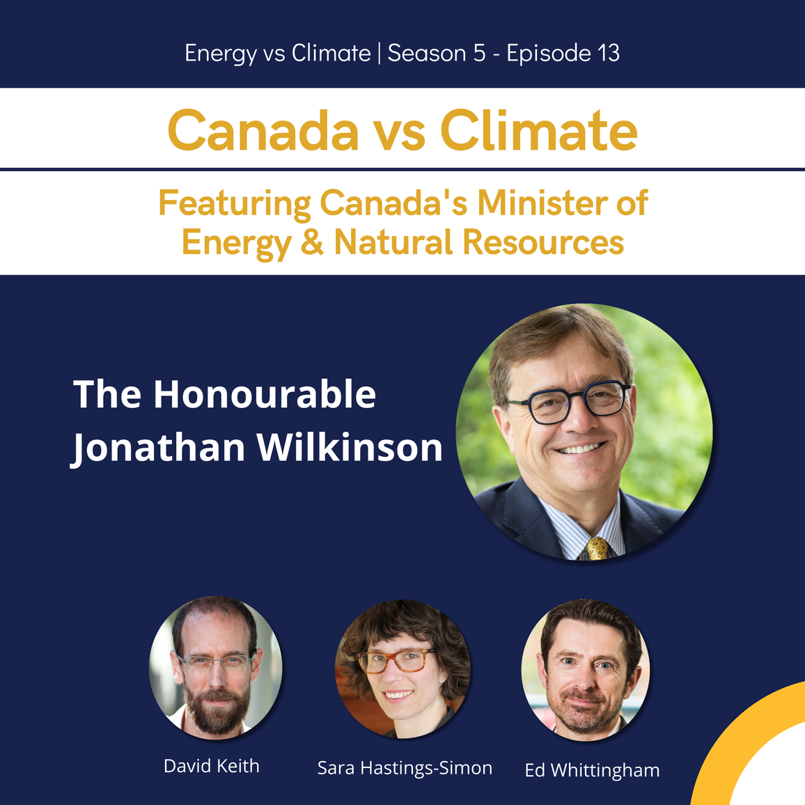 Canada vs Climate: Minister Jonathan Wilkinson
