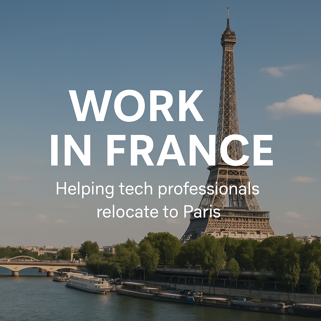 Work in France. Build the Future in Paris !