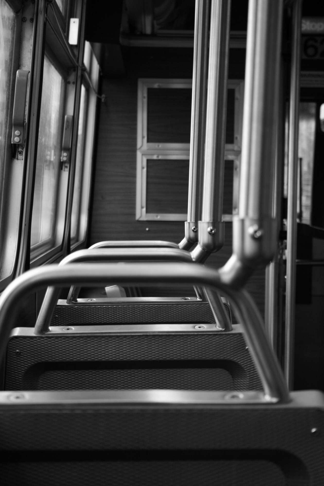 Bus seats on the 38 line