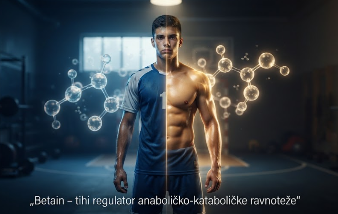 Betain kao tihi regulator anaboličko-kataboličke ravnoteže: što otkriva studija na mladim rukometašima