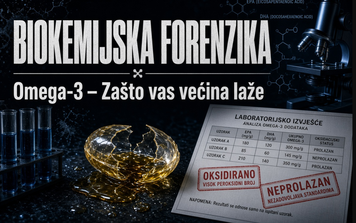 🏛️ BIOKEMIJSKA FORENZIKA: Kako vas varaju na reklamama za Omega-3? (i zašto bacate novac) 🛑🧪