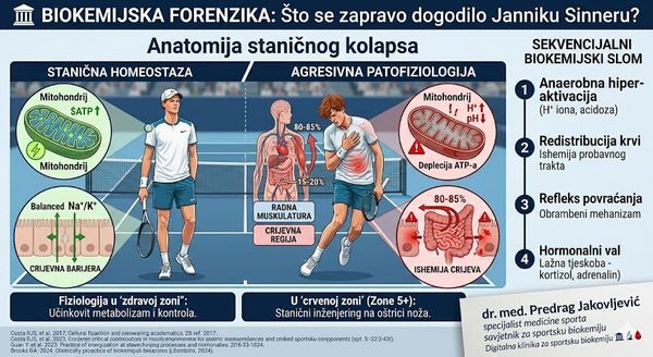 🏛️ Granica sječiva: Kada vrhunska sportska biokemija postane čista patofiziologija