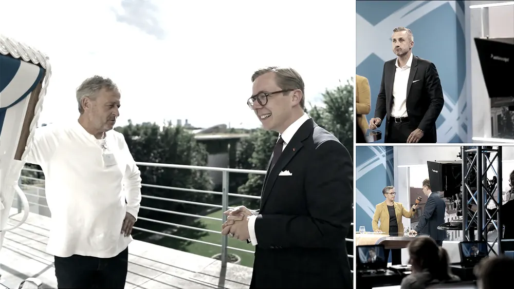 Skurrile Szenen in „Inside CDU“: Luxus-Strandkorb und Versteckspiel im ZDF-Studio