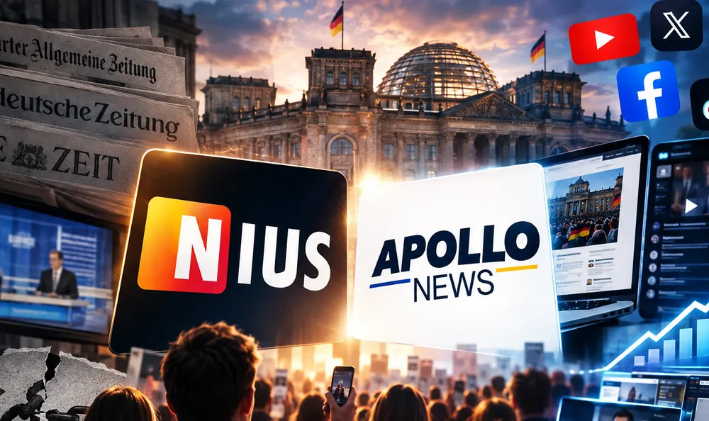 Die neue Medienmacht: NIUS und Apollo erreichen Millionen