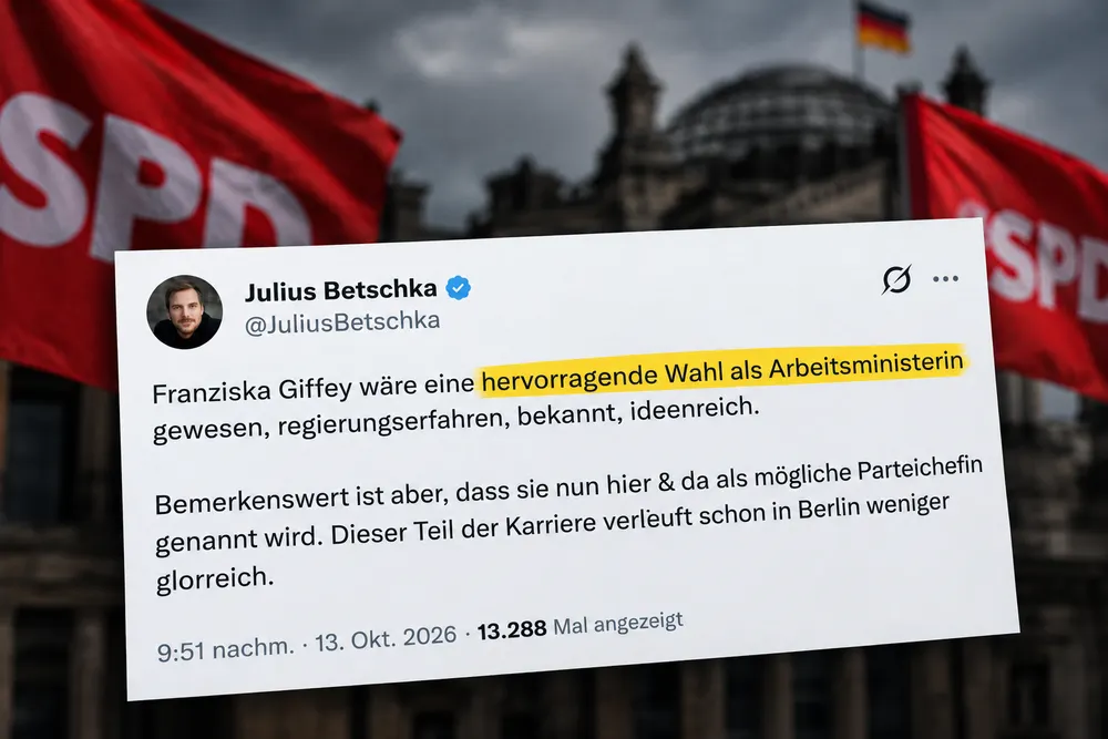 Stern-Journalist bringt Giffey als SPD-Chefin ins Spiel – ist das noch Journalismus?