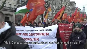 Linksfaschisten vor der Machtübernahme in Berlin