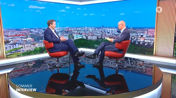 Lars Klingbeil im ZDF-Sommerinterview: „Ich will keinen AfD-Ministerpräsidenten.“