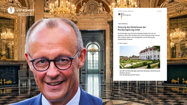 Geisterschloss Meseberg: 1,2 Millionen Euro für ein Schloss, das der Kanzler nie betreten hat