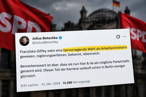 Stern-Journalist bringt Giffey als SPD-Chefin ins Spiel – ist das noch Journalismus?