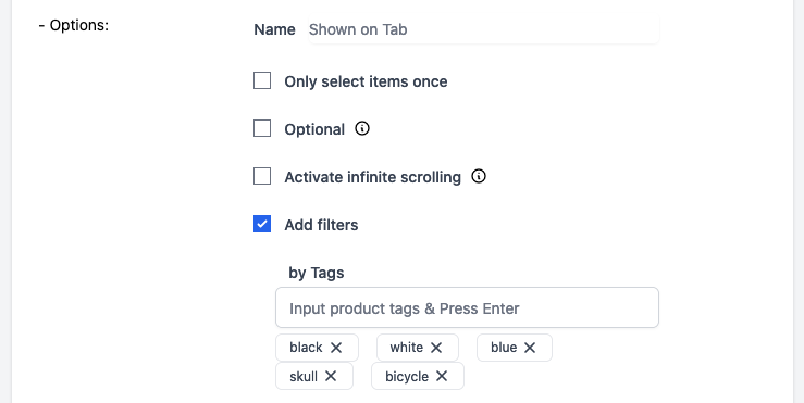 Beta: Filters under a bundle condition