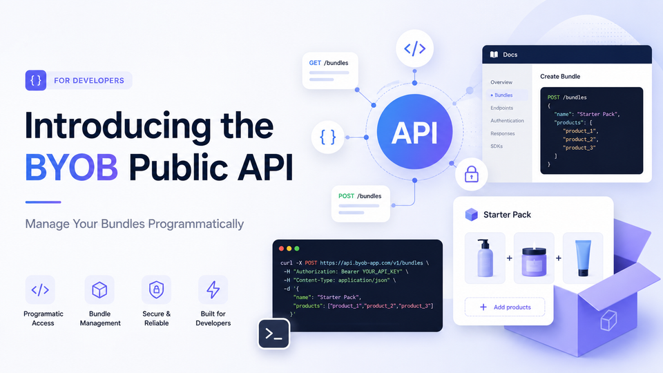 Introducing the BYOB Public API: Manage Your Bundles Programmatically