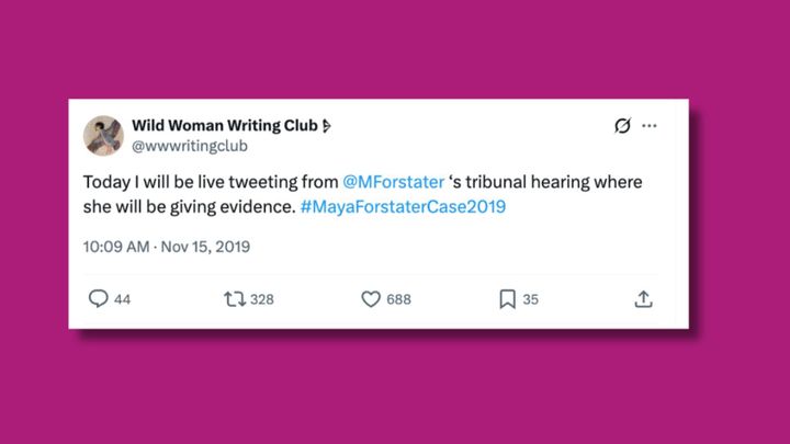 Live tweets from my tribunal