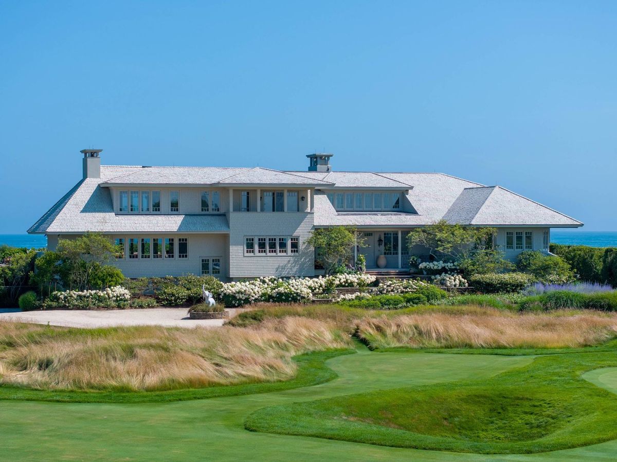 21 Fairfield Pond Rd, viewed from the adjacent 9-hole golf course