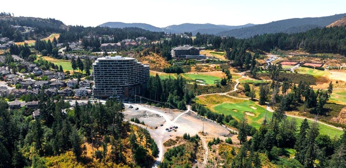 A view of Bear Mountain