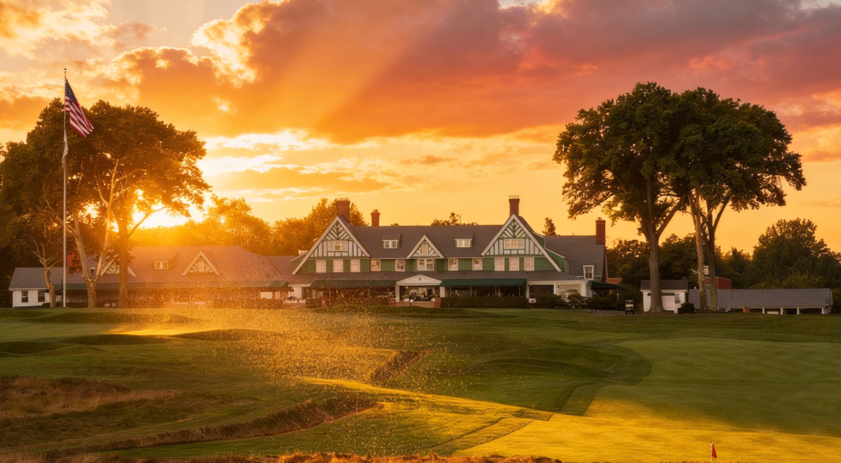 Oakmont Country Club's clubhouse