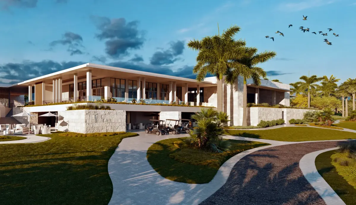 Panther National clubhouse rendering, Palm Beach Gardens, Florida