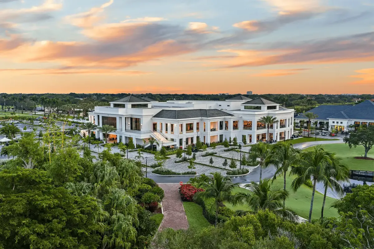 Frenchman's Creek Beach and Country Club new clubhouse in Palm Beach Gardens, Florida