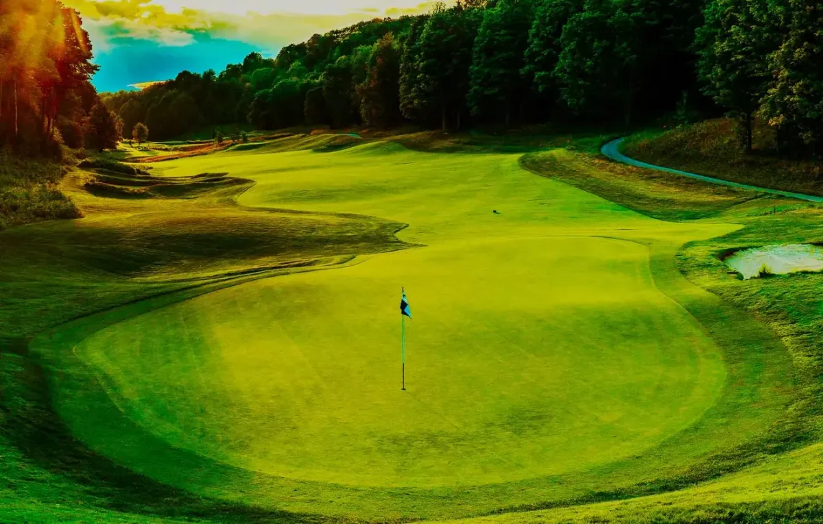 Fazio Premier golf course at Treetops Resort near Gaylord, Michigan