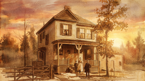 Francis Ouimet's House: 246 Clyde Street