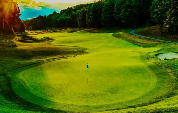Fazio Premier golf course at Treetops Resort near Gaylord, Michigan