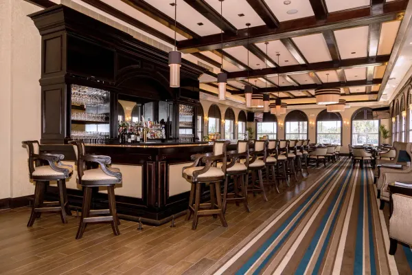One Mile Bar & Grille interior at Mizner Country Club in Delray Beach, Florida