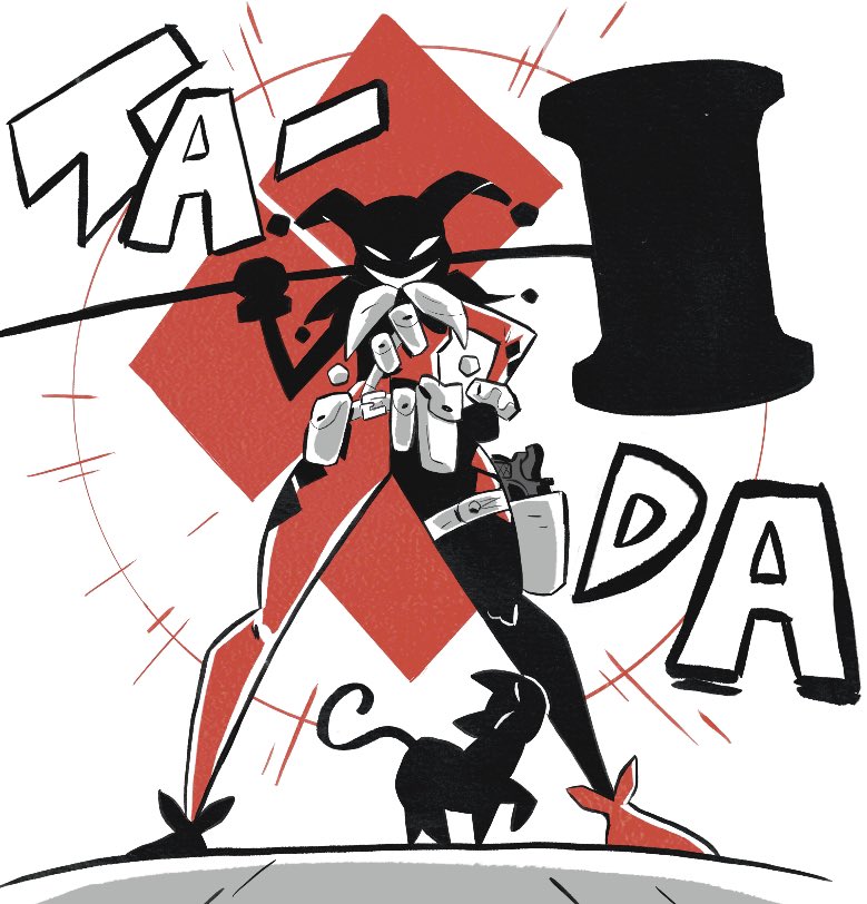 Ta-Da! One of my favourite panels from the story.