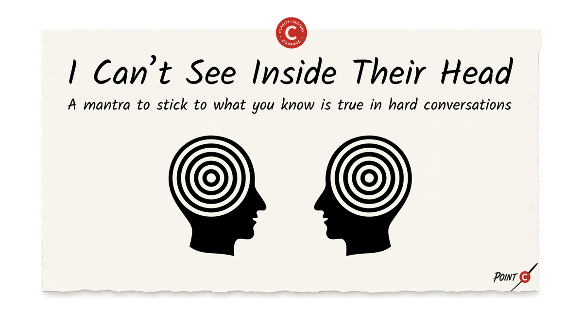 I Can’t See Inside Their Head