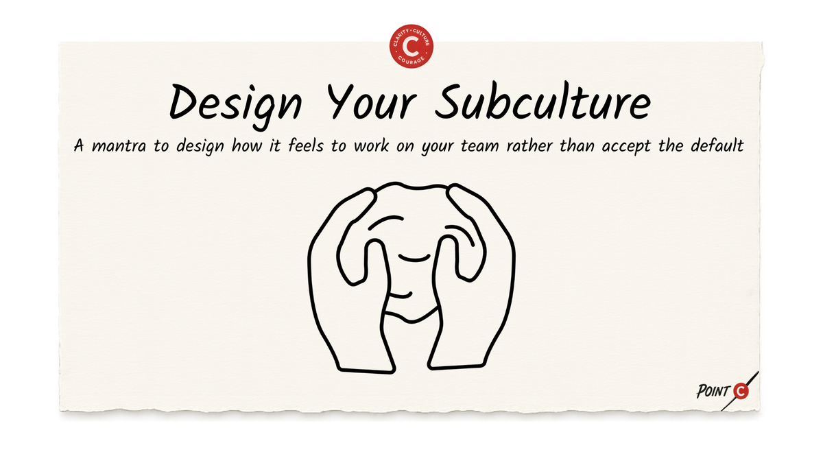 Design Your Subculture