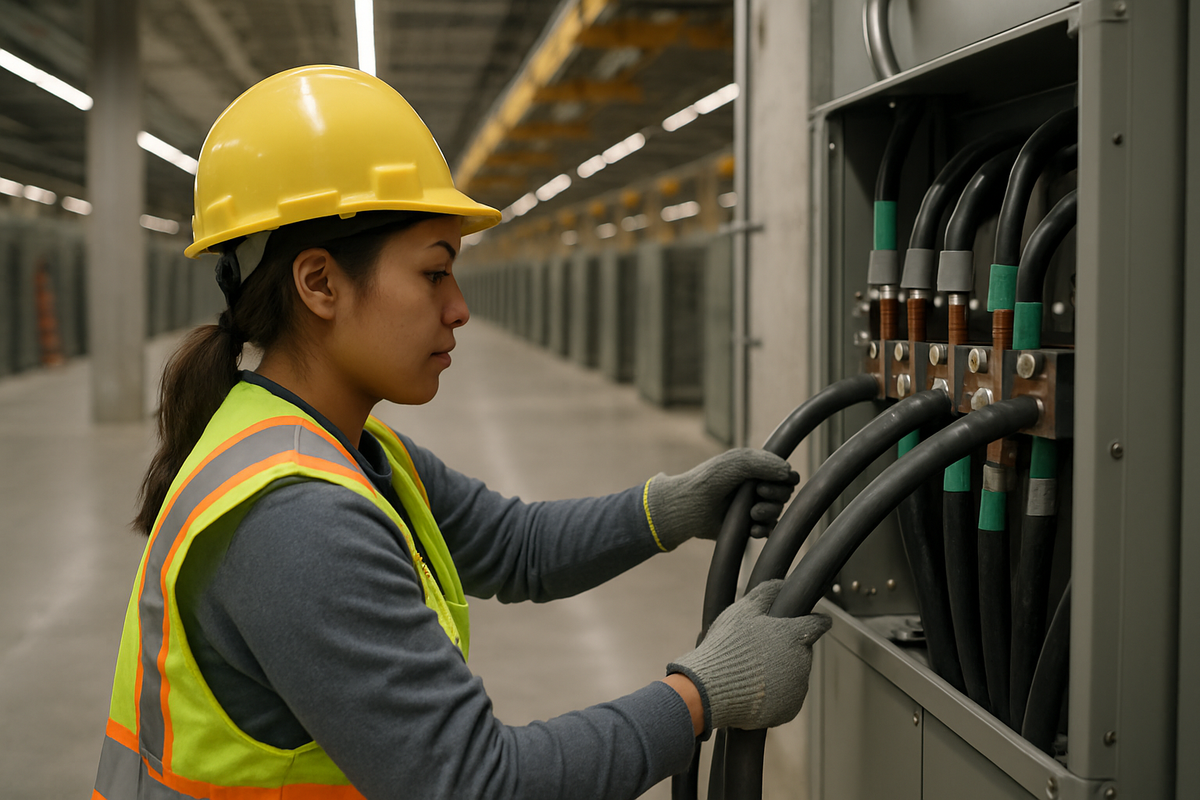 Women in Data Center and Construction Trades