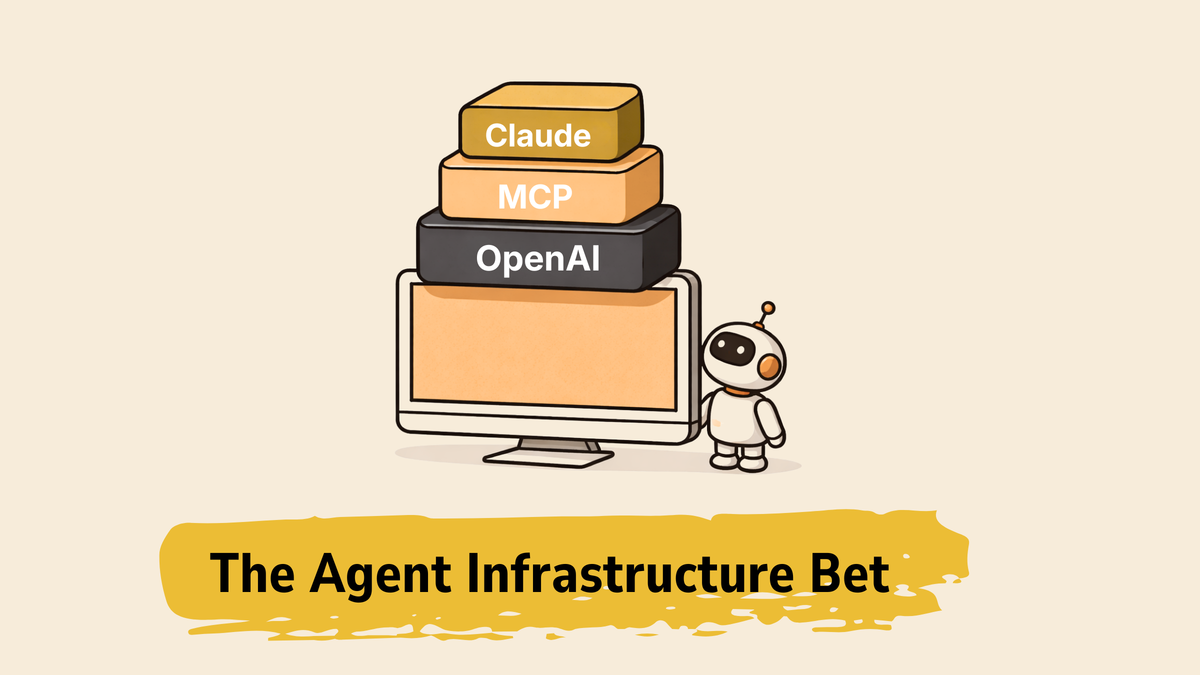 The Agent Infrastructure Bet