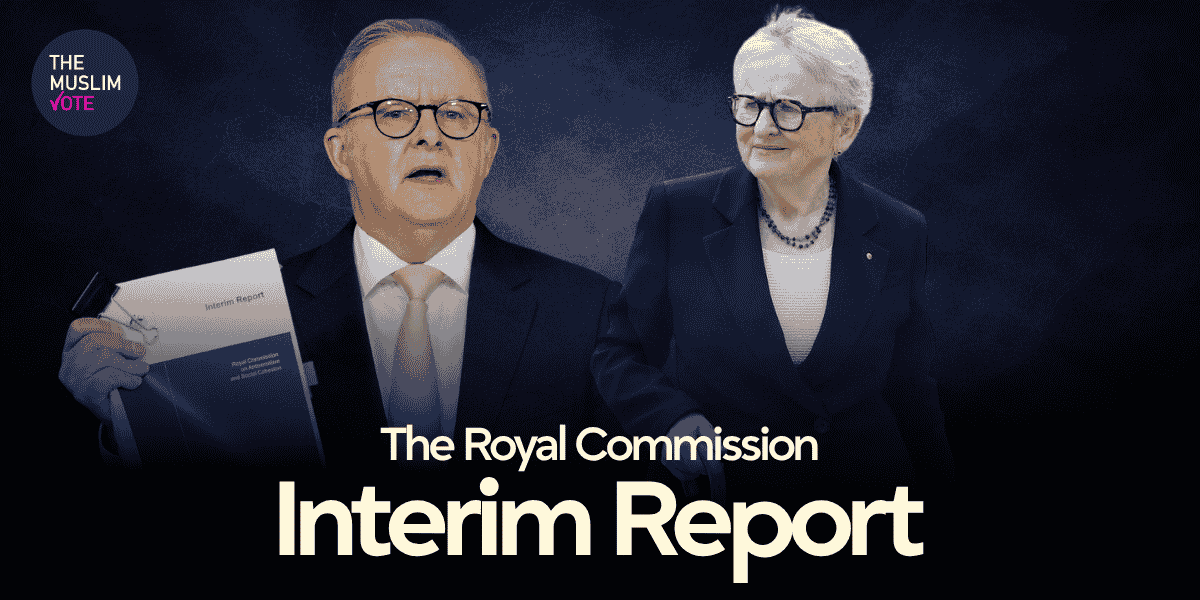 The Interim Report by the Royal Commission Pulls Palestine Protest Into a Security Frame