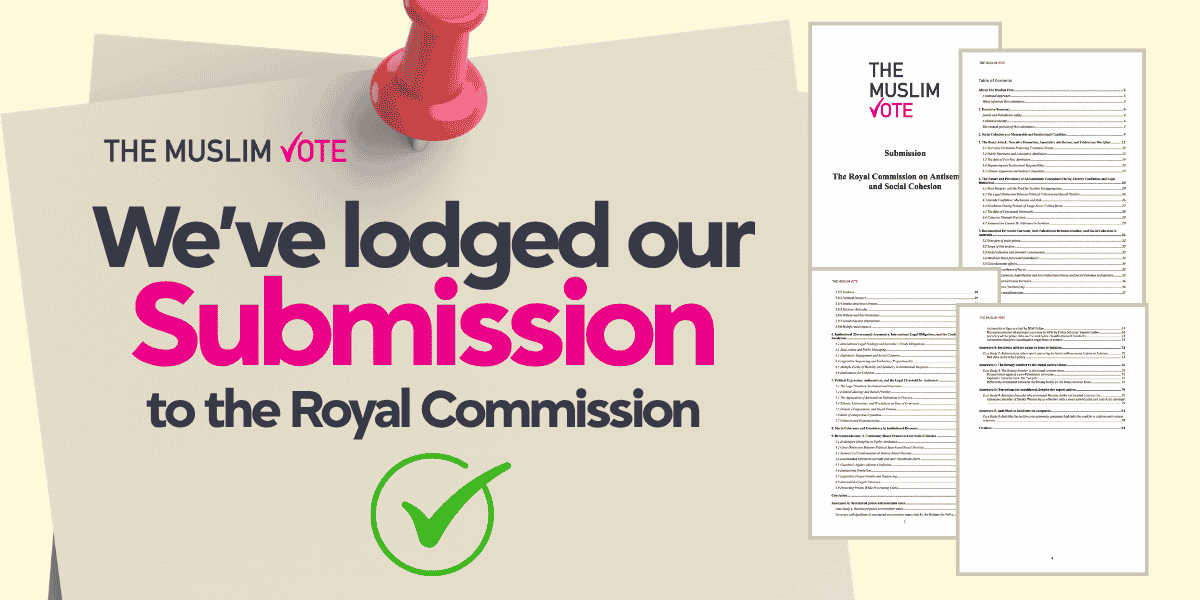 We've Lodged Our Submission to the Royal Commission