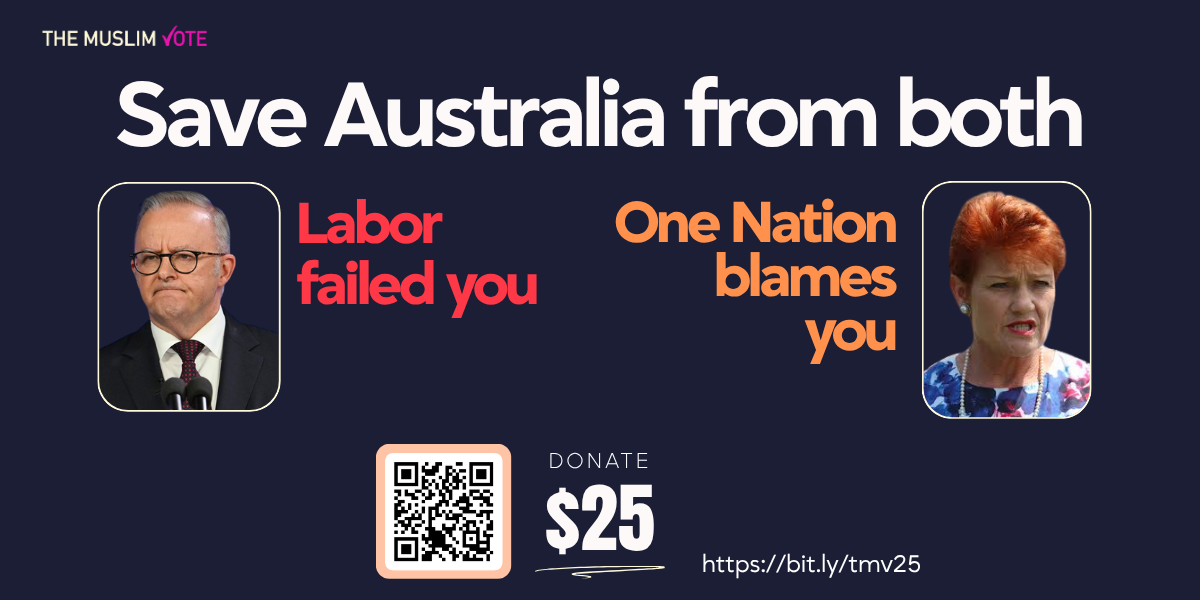 Save Australia from both Labor and One Nation