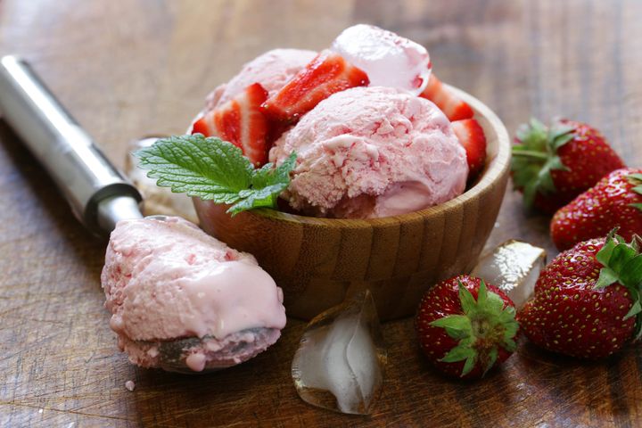 Vegan Showgirl Swirl Ice Cream: Taylor Swift Inspired
