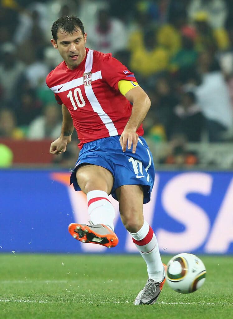 Dejan Stankovic - 3 World Cups for 3 different countries