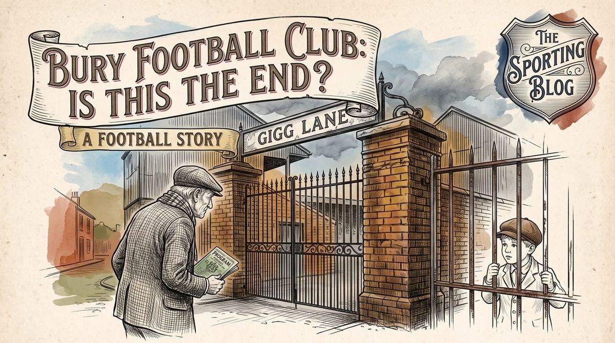 Bury Football Club: Is this the end? A Football story
