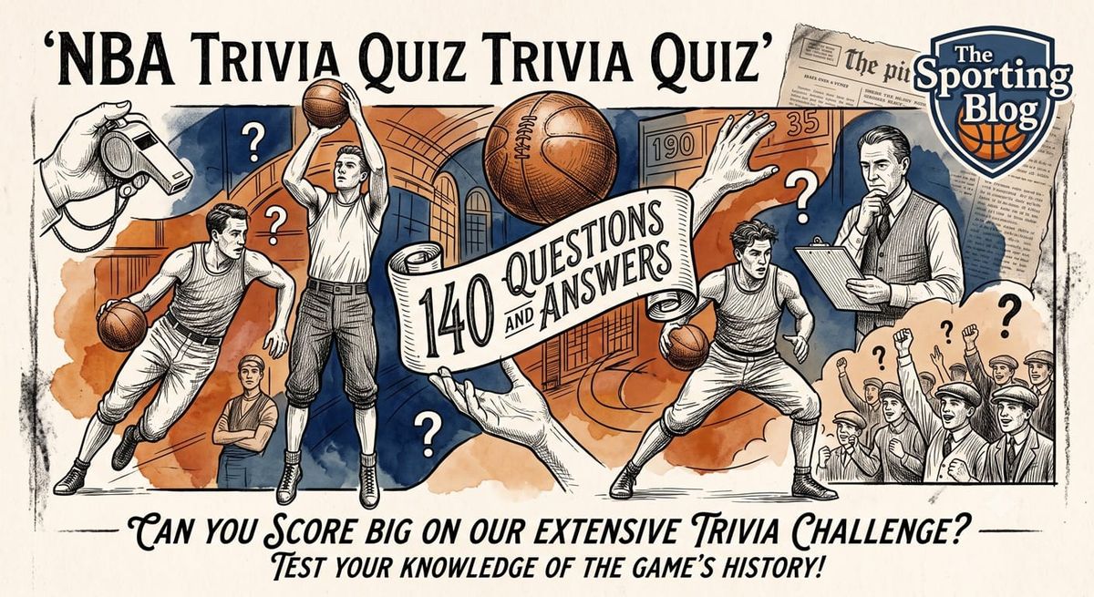 NBA Basketball Trivia Quiz:  Over 140 NBA Quiz Questions with Answers